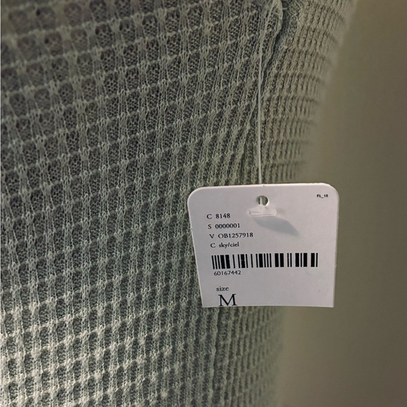 NWT Free People Intimately Cowl Up Cap Sleeve Cami, color Sky/Ciel (Mint), Sz M - Picture 4 of 8